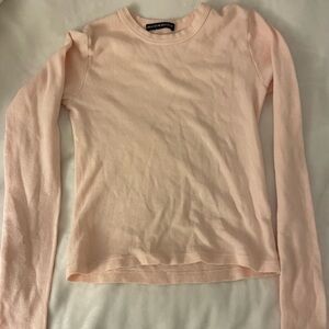 Brandy Melville Pink Long Sleeve
